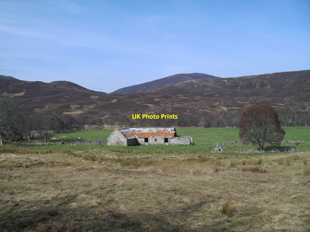 Photo 6"x4" Farm building in Upper Strath Carron Amatnatua c2012