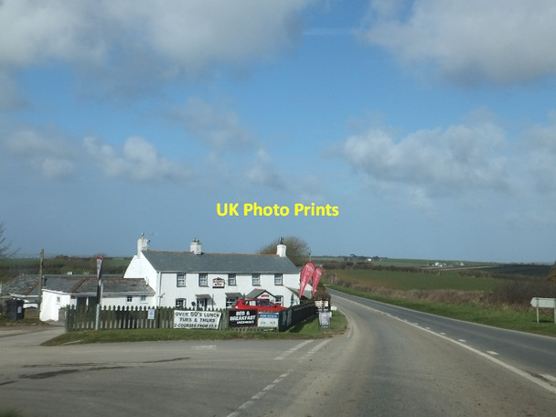 Photo 6"x4" Halfway House (inn) at St Jidgey St Jidgey c2012