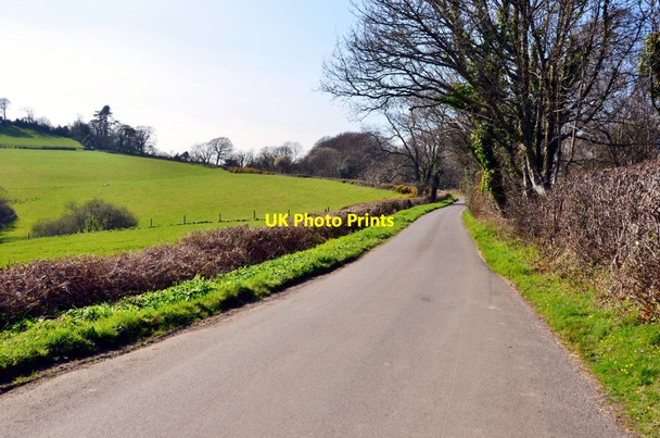 Photo 6"x4" Crook Hill:  Road adjacent Winyard's Gap c2012