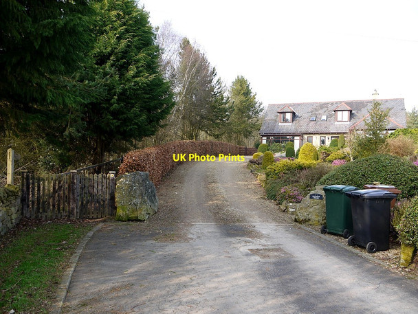 Photo 6"x4" Footpath by Burnside House Birkshaw\/NY7765 c2012