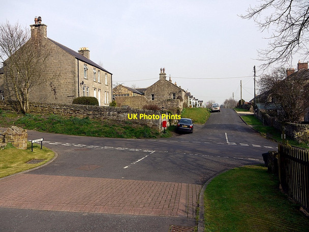 Photo 6"x4" Road junction near Westwood Cottages Birkshaw\/NY7765 c2012