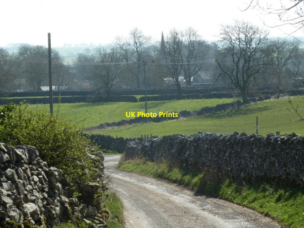 Photo 6"x4" Track to Monyash Monyash c2012