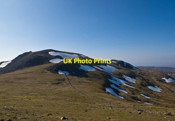 Photo 6"x4" Approaching Carn Mairg Invervar c2012