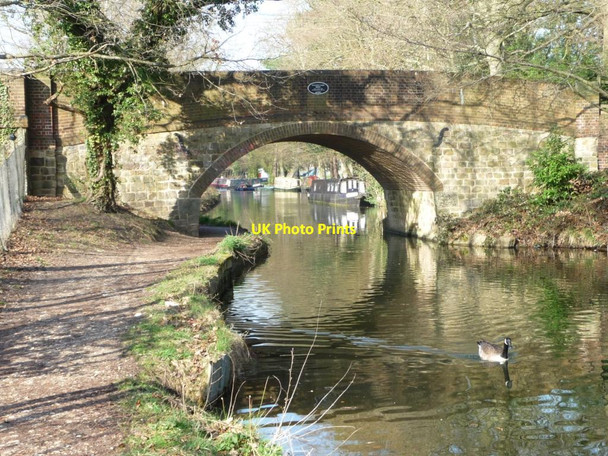 Photo 6"x4" Mytchett Place Road bridge Farnborough\/SU8754 c2012