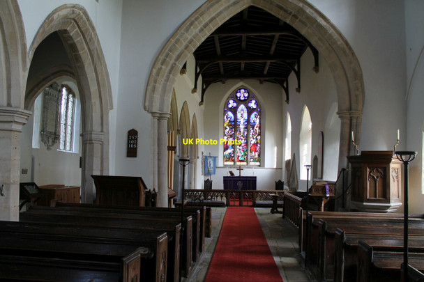 Photo 6"x4" Interior, St Andrew's church, Irnham Irnham c2012