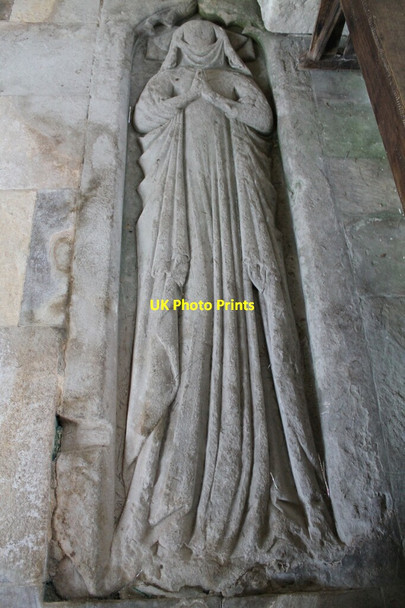 Photo 6"x4" Unknown Effigy, St Nicholas' church, Sapperton Sapperton\/TF0133 c2012