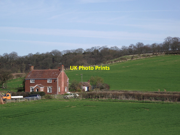 Photo 6"x4" Shropshire farmland east of Bridgnorth Upper Farmcote c2012