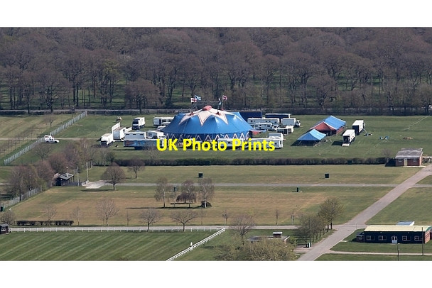 Photo 6"x4" Circus big-top at The Three Counties Showground Malvern Common c2012