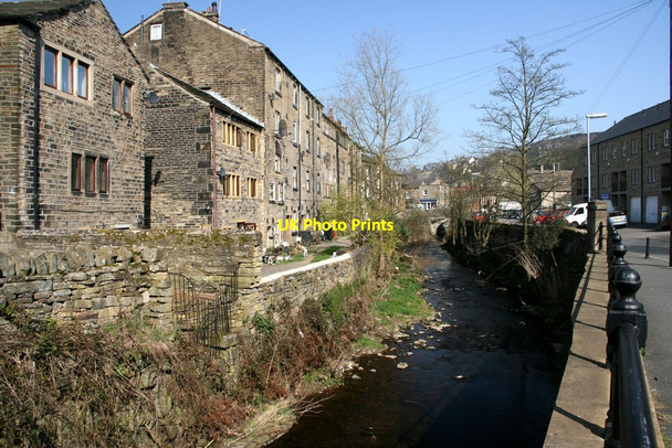 Photo 6"x4" The River Holme in central Holmfirth Holmfirth c2012