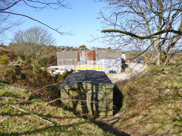 Photo 6"x4" Godlingston Heath, depot Studland c2012