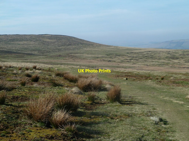 Photo 6"x4" Abney Moor and Bleak Knoll Abney c2012