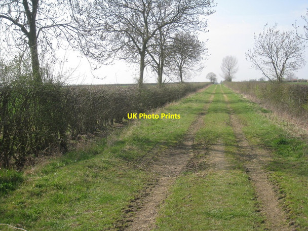 Photo 6"x4" Farm track (2) Aisby\/SK8792 c2012