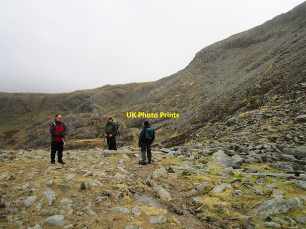 Photo 6"x4" Bwlch Tryfan Cwm Tryfan c2012