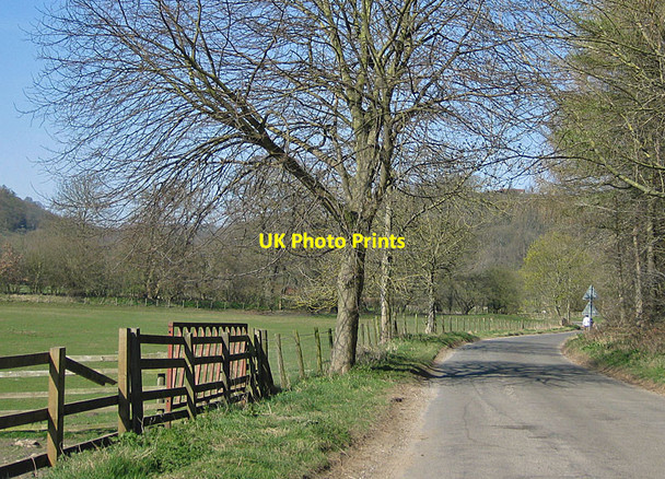 Photo 6"x4" Pastures in the valley, Rievaulx Rievaulx c2012