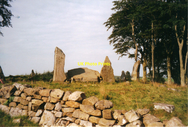 Photo 6"x4" Tyrebagger Stone Circle Overton\/NJ8714 c2003