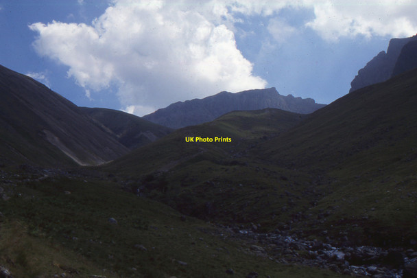 Photo 6"x4" Looking up Brown Tongue towards Scafell Pike Wasdale Head\/NY1808 c1997