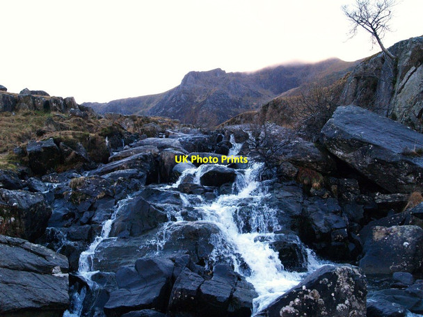 Photo 6"x4" Afon Idwal Rhaeadr Ogwen c2012