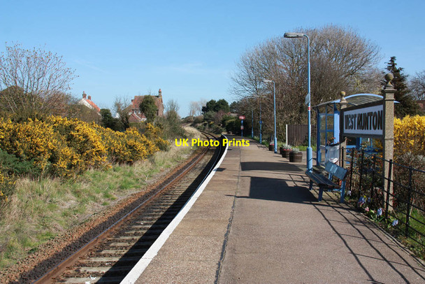 Photo 6"x4" Platform at West Runton Station West Runton c2012