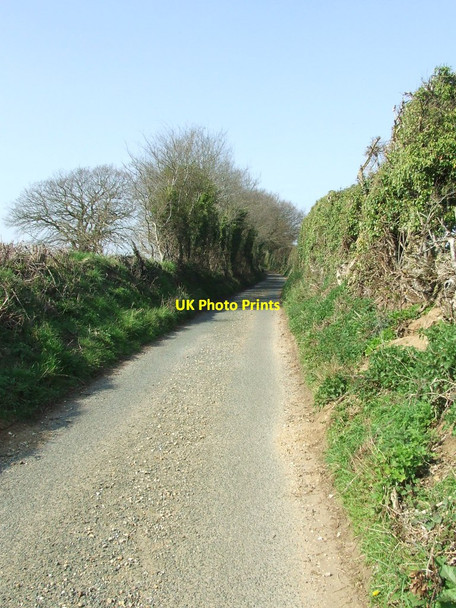 Photo 6"x4" Minor Road Nayland c2012