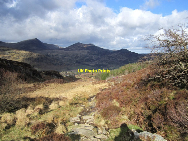Photo 6"x4" Path descending from Moel Siabod Capel Curig c2012