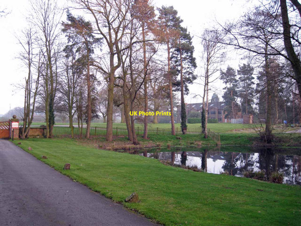 Photo 6"x4" Entrance to Somerford Booths Hall Newsbank c2012
