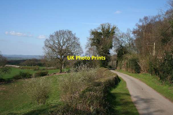 Photo 6"x4" Barracks Lane, Burwardsley Higher Burwardsley c2012