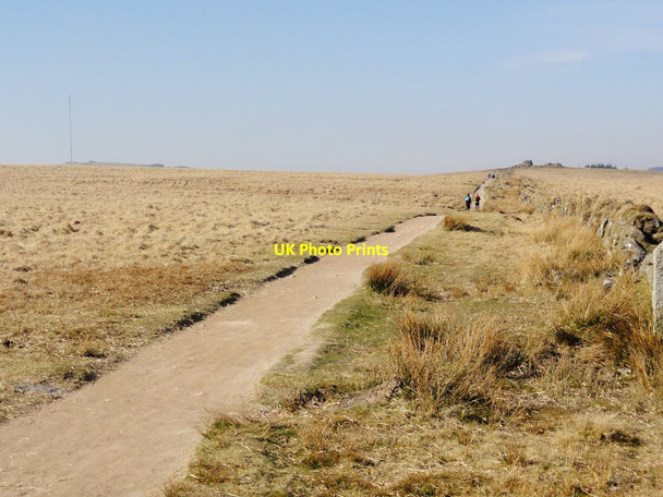 Photo 6"x4" Well Trodden Path Princetown\/SX5873 c2012