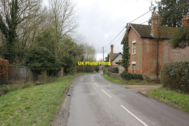 Photo 6"x4" Bend near Houghton Farm Bossington\/SU3331 c2012
