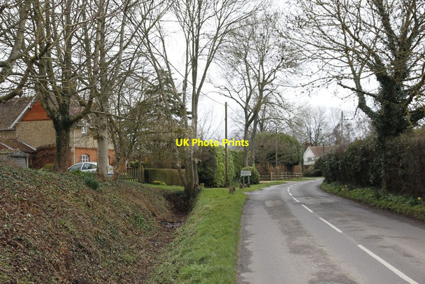 Photo 6"x4" The Houghton Boundary Bossington\/SU3331 c2012