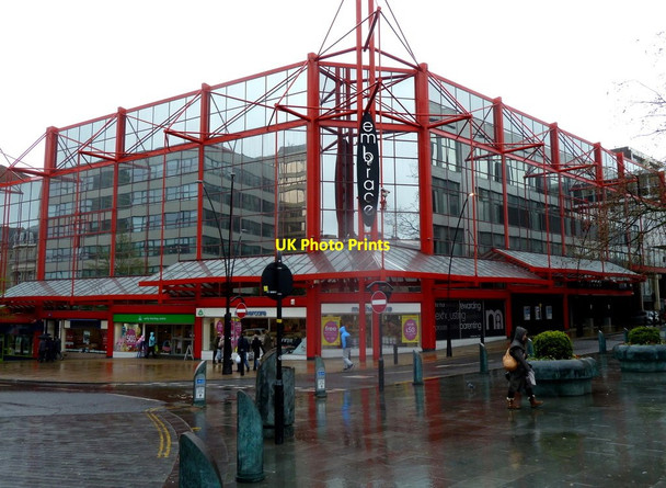 Photo 6"x4" Shopping centre opposite Sheffield City Hall Sheffield\/SK3587 c2012