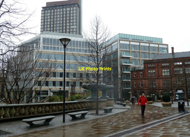 Photo 6"x4" City centre scene, Sheffield Sheffield\/SK3587 c2012