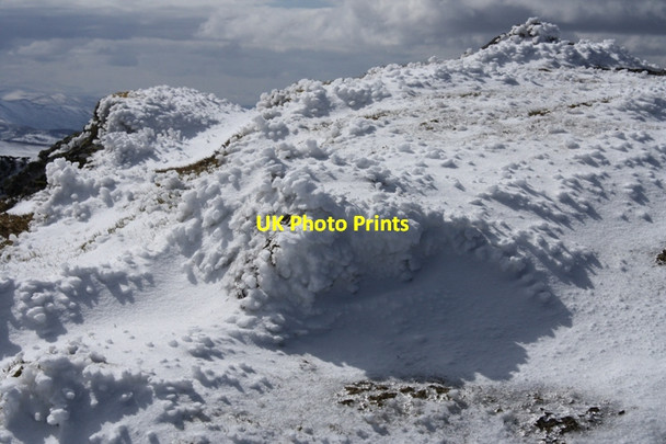 Photo 6"x4" Snow crystals near Morven summit Morven\/ND0028 c2012