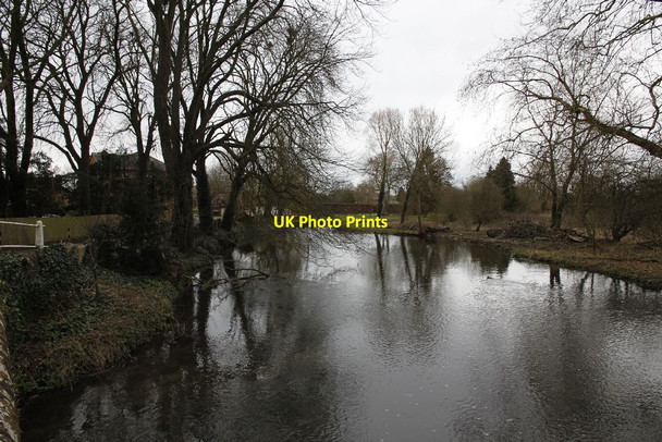 Photo 6"x4" Towards the weir Bossington\/SU3331 c2012
