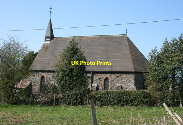 Photo 6"x4" St Luke's Church, Snailbeach Snailbeach c2010