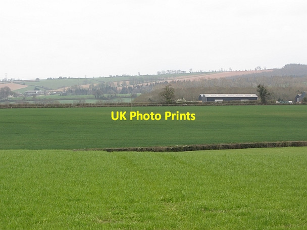 Photo 6"x4" Arable land off Enmore Road Bare Ash c2012