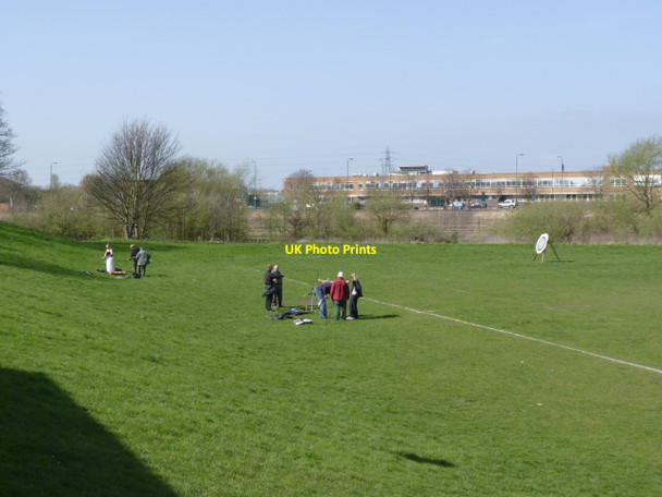 Photo 6"x4" Archery practice West Bridgford c2012