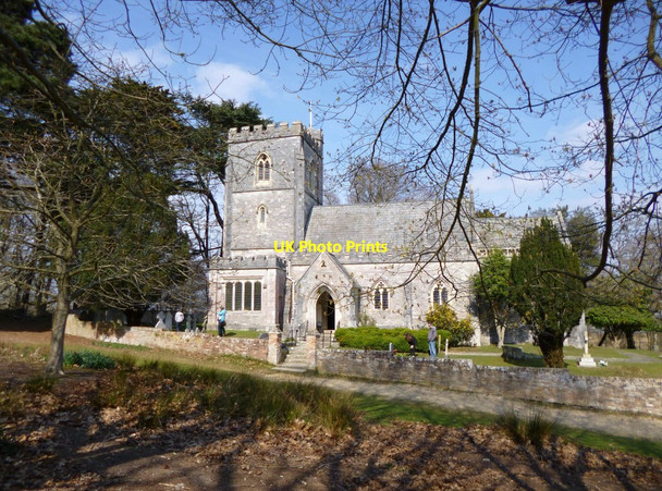 Photo 6"x4" Brownsea Island, St. Mary the Virgin Sandbanks c2012