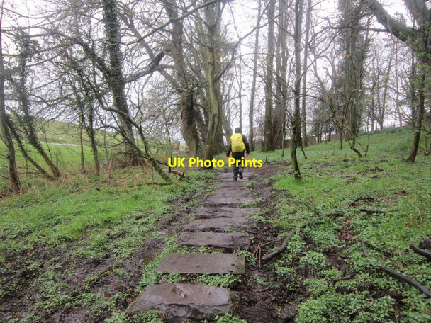 Photo 6"x4" Walking towards Walton Walton\/NY5264 c2012 P1