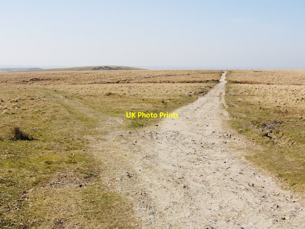 Photo 6"x4" Junction of Two Tracks Sheepstor c2012