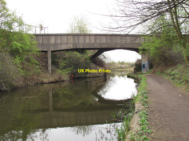 Photo 6"x4" Waterways bridge Attercliffe c2012