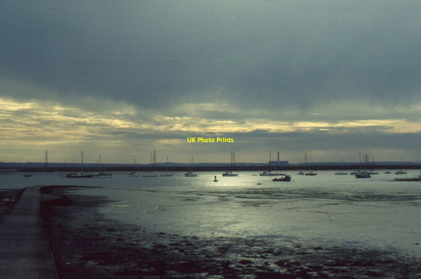 Photo 6"x4" Queenborough: view out onto the West Swale Queenborough\/TQ9172 c1999