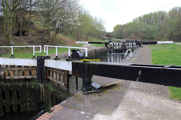 Photo 6"x4" Lock No 11, Sheffield and Tinsley Canal Hill Top\/SK3992 c2012