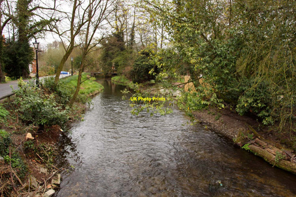 Photo 6"x4" The River Lambourn in Newbury Newbury\/SU4767 c2012