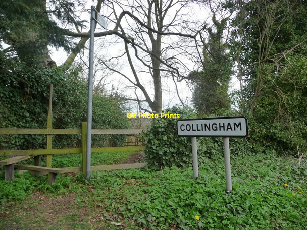 Photo 6"x4" Footpath off Jewitt Lane Collingham\/SE3845 c2012