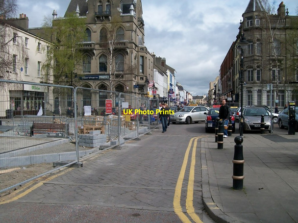 Photo 6"x4" Public Realm Work in Hill Street Newry c2012