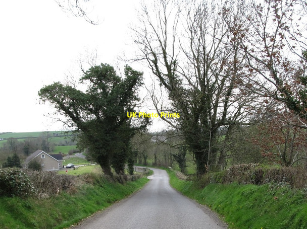 Photo 6"x4" View west along Shinn Road Milltown\/J1436 c2012