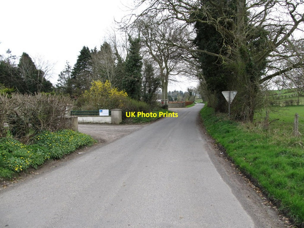 Photo 6"x4" Road south towards Shinn Cross Roads Milltown\/J1436 c2012