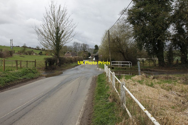 Photo 6"x4" Towards New Lane King's Somborne c2012