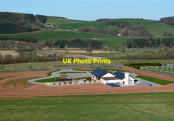 Photo 6"x4" The Borders Crematorium at Melrose Melrose\/NT5434 c2012