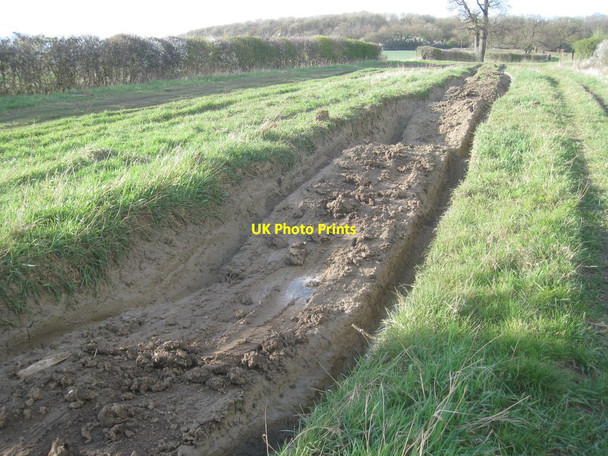 Photo 6"x4" Sewstern Lane (5) deep rut Stenwith c2012